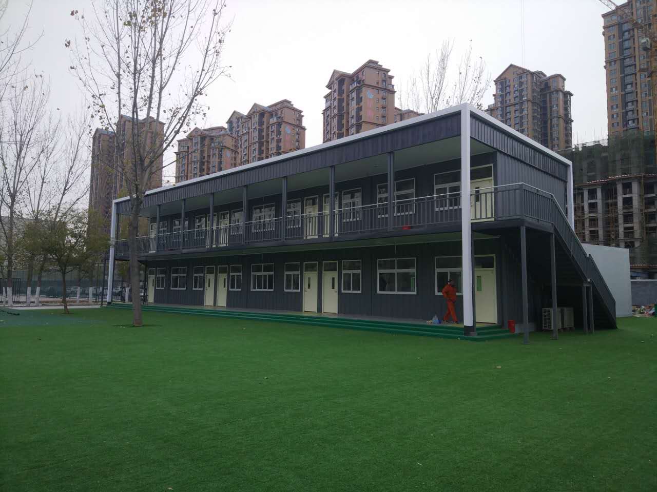 河南教育系统首例——集装箱教室